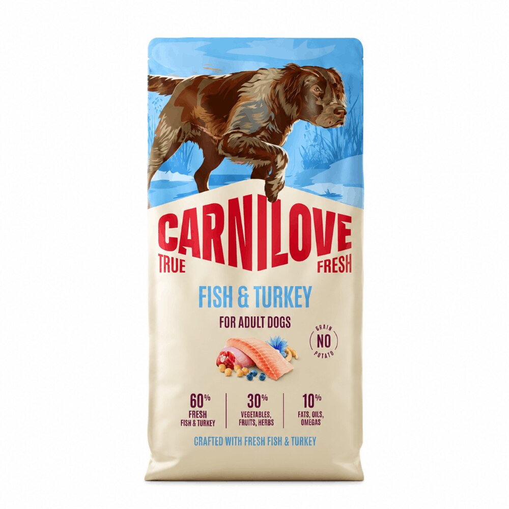 Carnilove Carnilove True Weight Chicken Senior Dry Dog pet food packaging